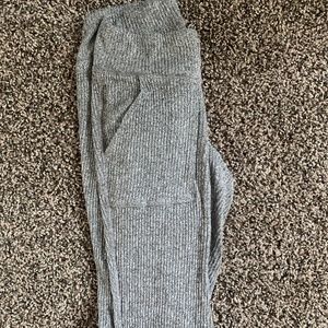 Aerie super soft grey jogger/pj pants